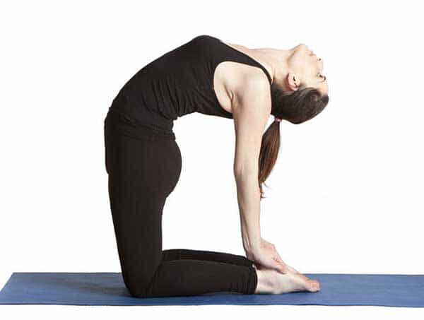Yoga poses for growing hair