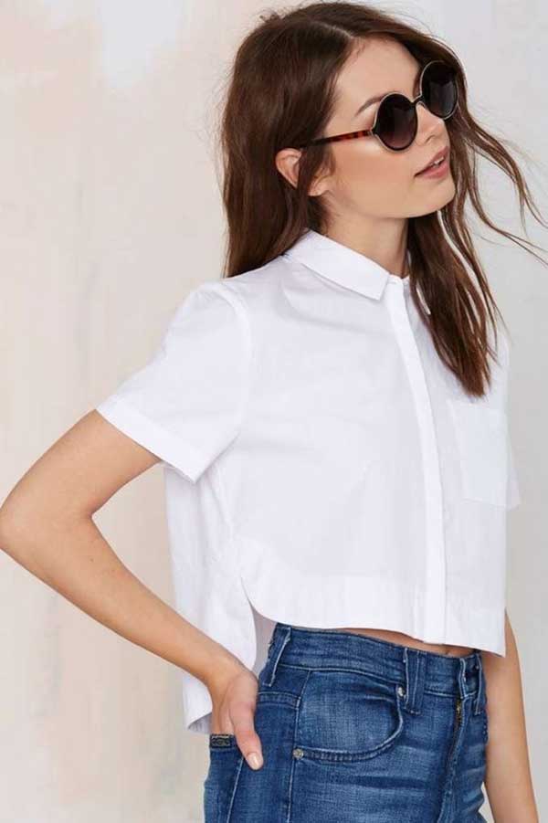 Ways to wear white shirt - To Style A Same Classic White Shirt