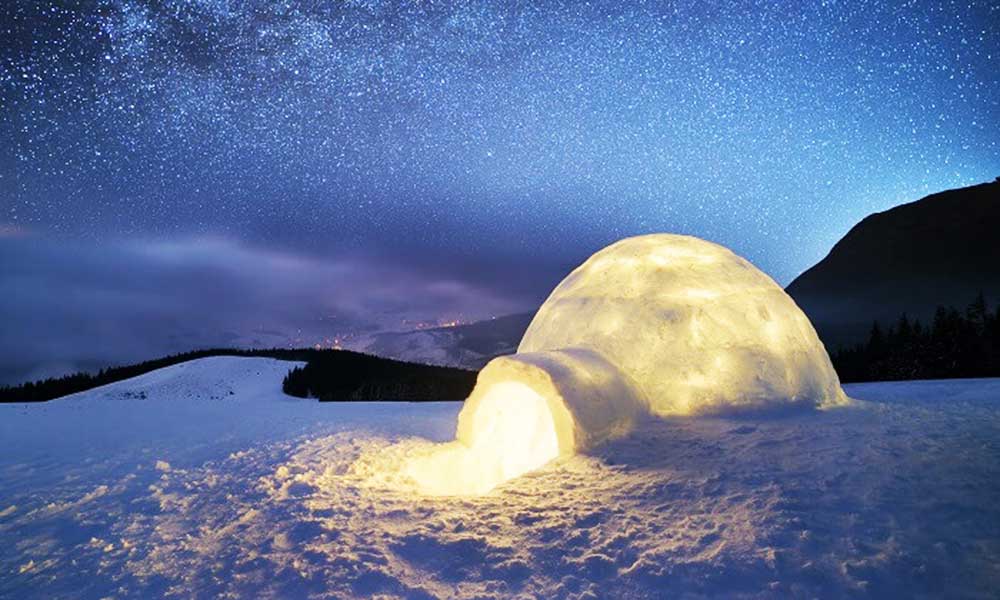 Stay In An Igloo