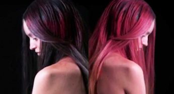 Hair Dye That Changes Color According To The Temperature !