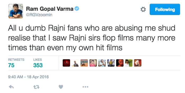 Ram Gopal Varma