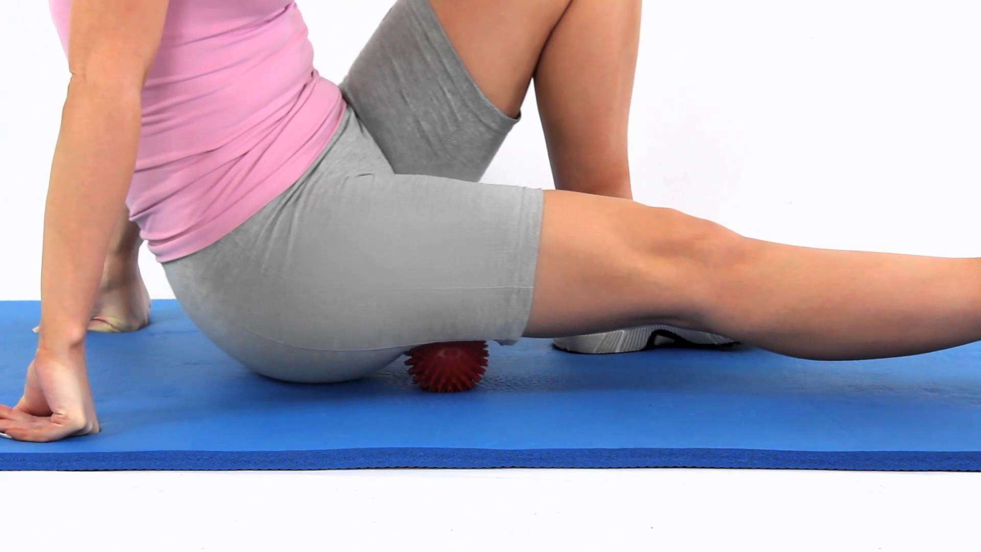 Do These Exercises Exercises With Spiky Massage Ball To Ease Pain!