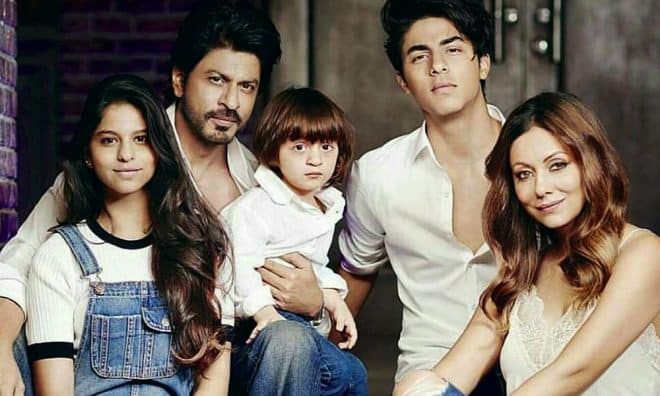 SRK And His Family