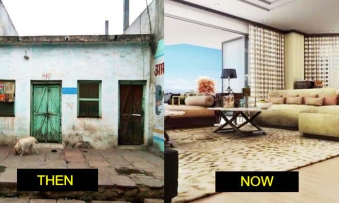 cricketers before and now home