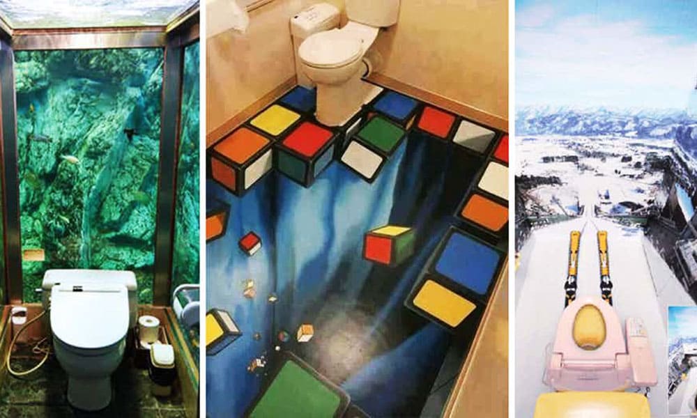 bizarre washrooms