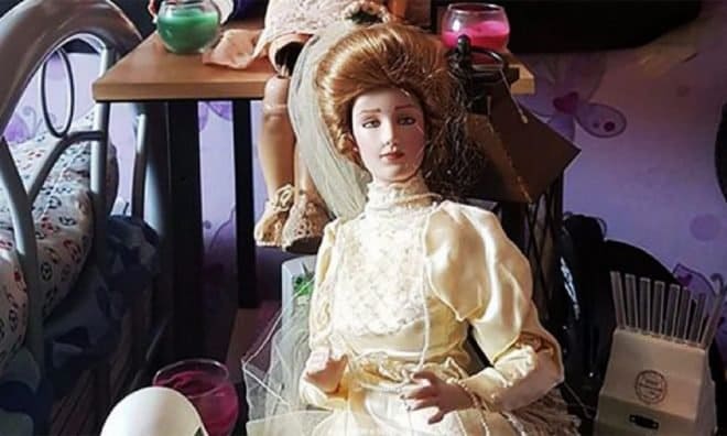 spooky doll