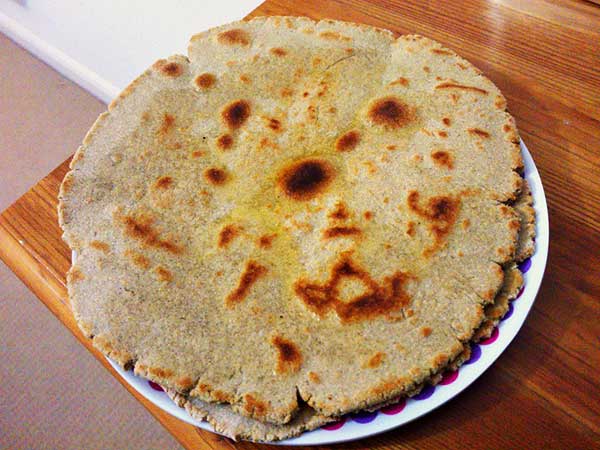 wheat chapatis alternative