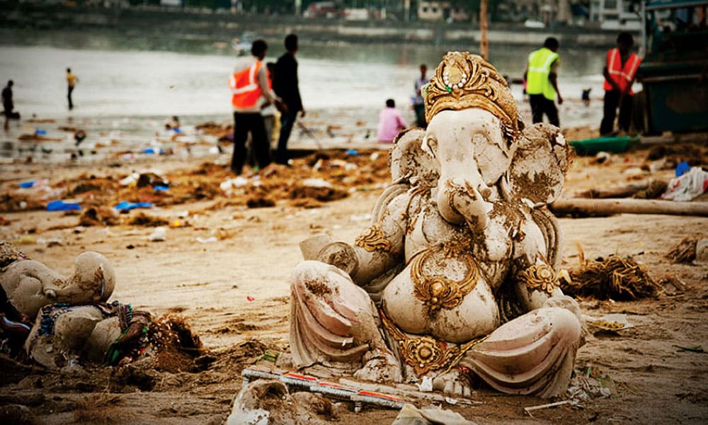 After effects of Ganesh Visarjan