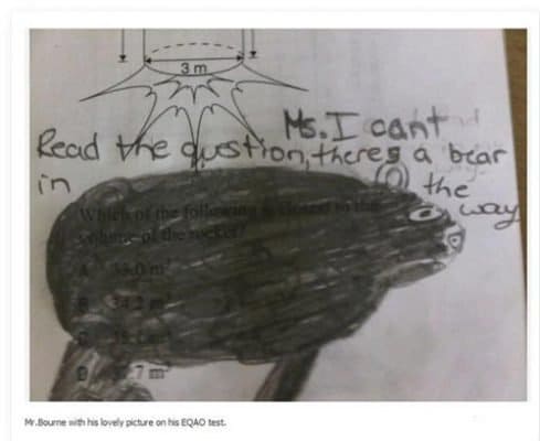 Funny Test Answers