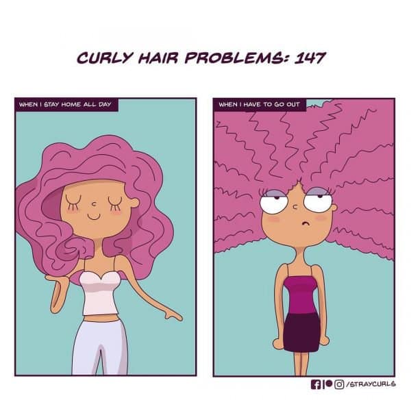 Curly Hair Problems