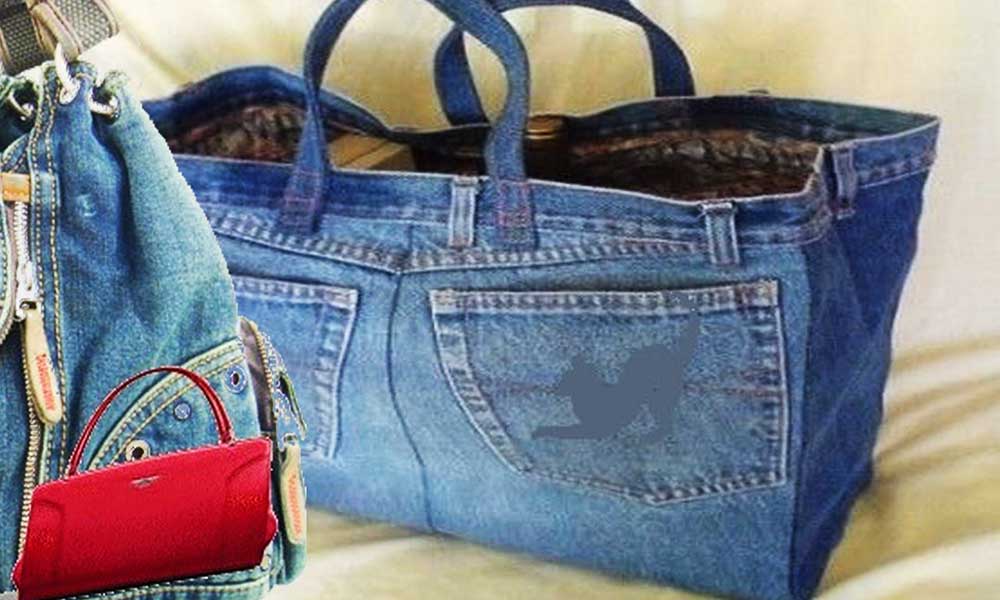 plads her Midler Surprising Ways To Reuse Old Jeans Instead Of Throwing It Away!