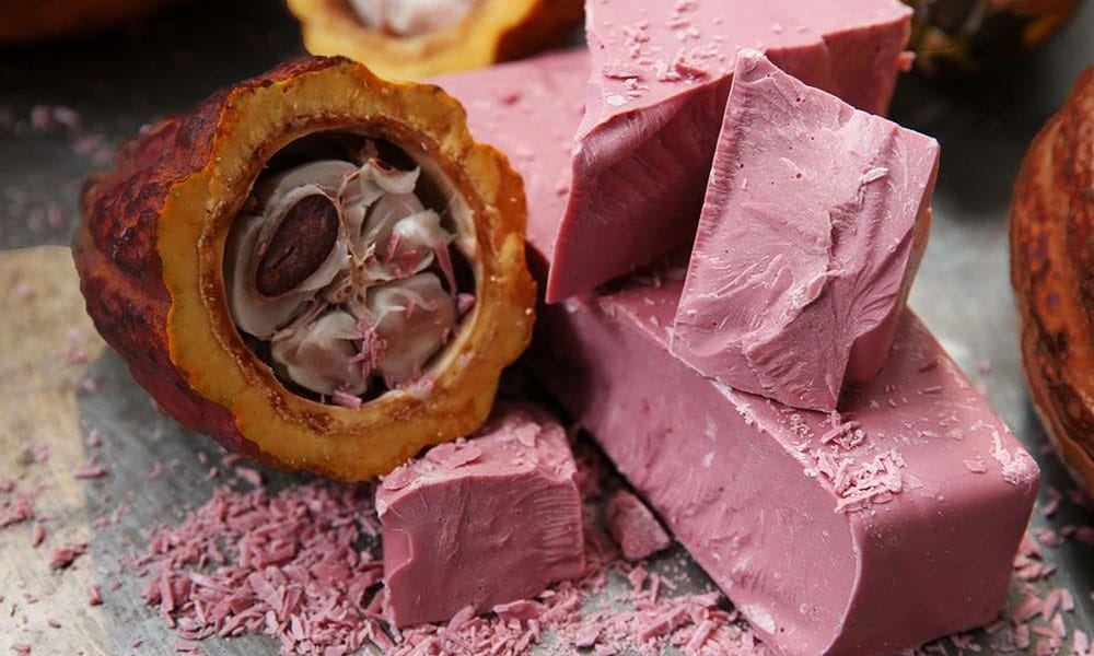 Pink Chocolate In The Market