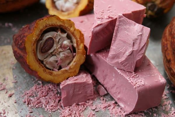 Pink Chocolate In The Market