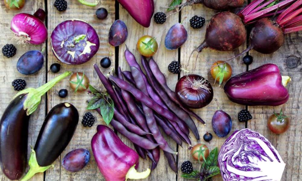 Purple vegetables