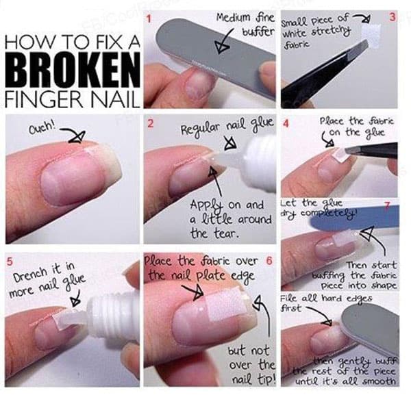Broken nail