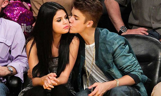 Justine Bieber and Selena Gomez