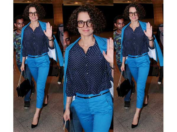 Airport Style Of Kangana Ranaut