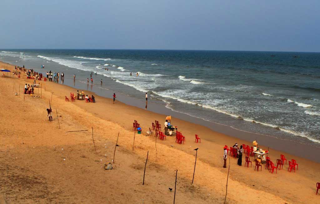 New year celebration beaches