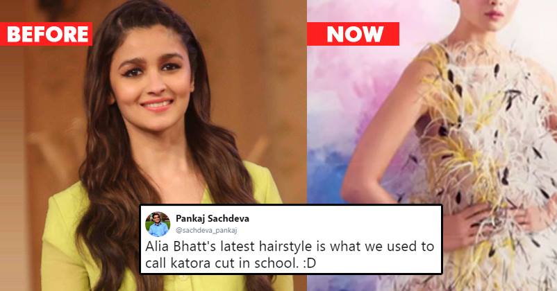 Alia Bhatt got a hair cut