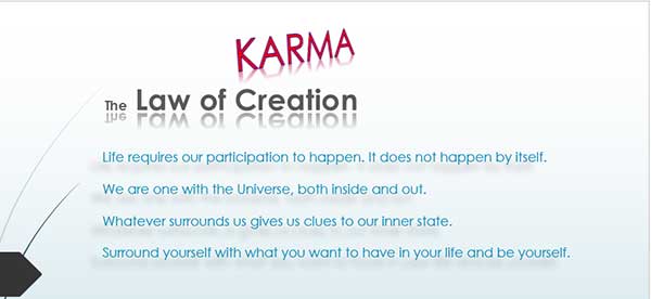 Laws of karma
