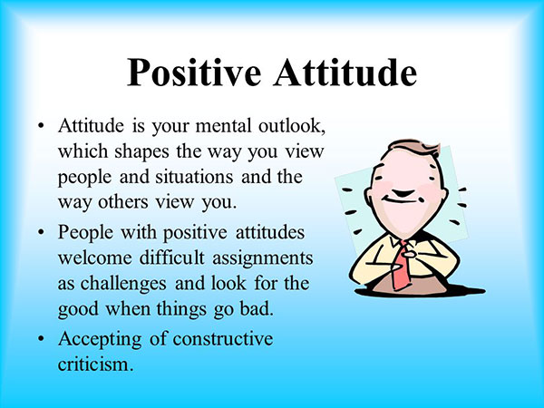 Negative thinker and positive thinker