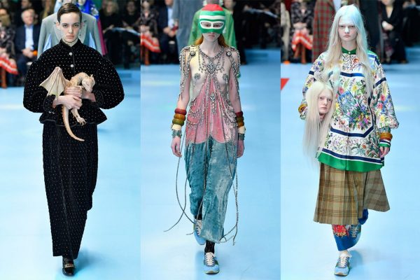 Cringe worthy things on Gucci runway