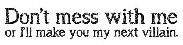 Personality being hard to handle