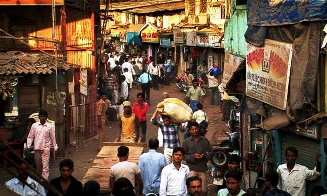 Dharavi slum
