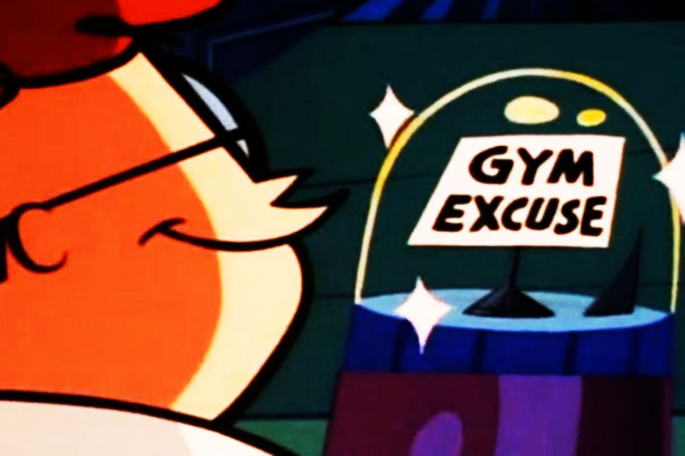 Excuses not to go to gym