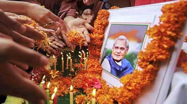 Former PM Atal Bihari Vajpayee