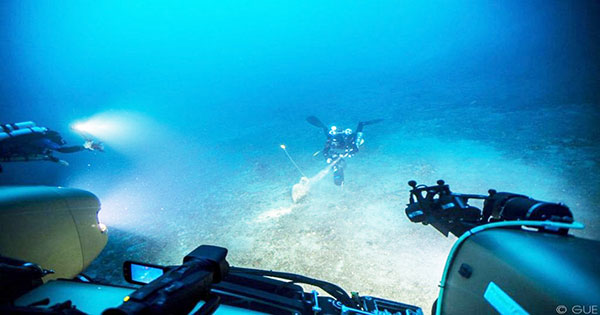 Deep recesses of the ocean