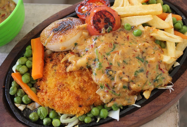 Non-vegetarian sizzlers