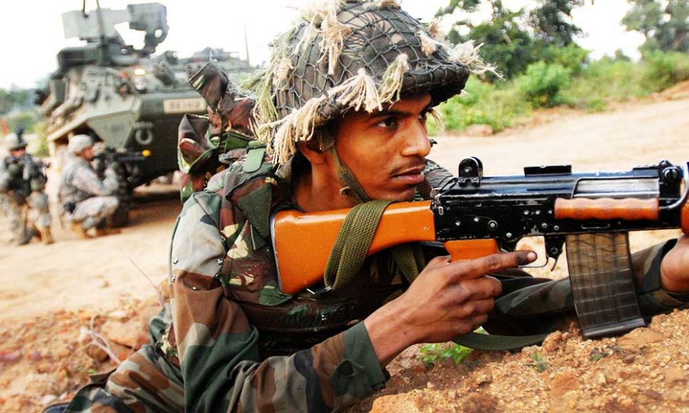 Indian soldiers