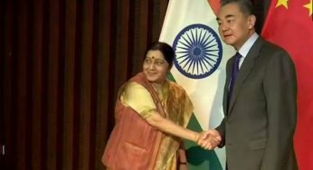 Sushma Swaraj Sends Out a Strong Message for Pakistan Standing in The Chinese Soil