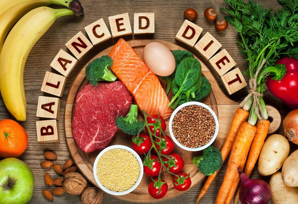 balanced diet- food