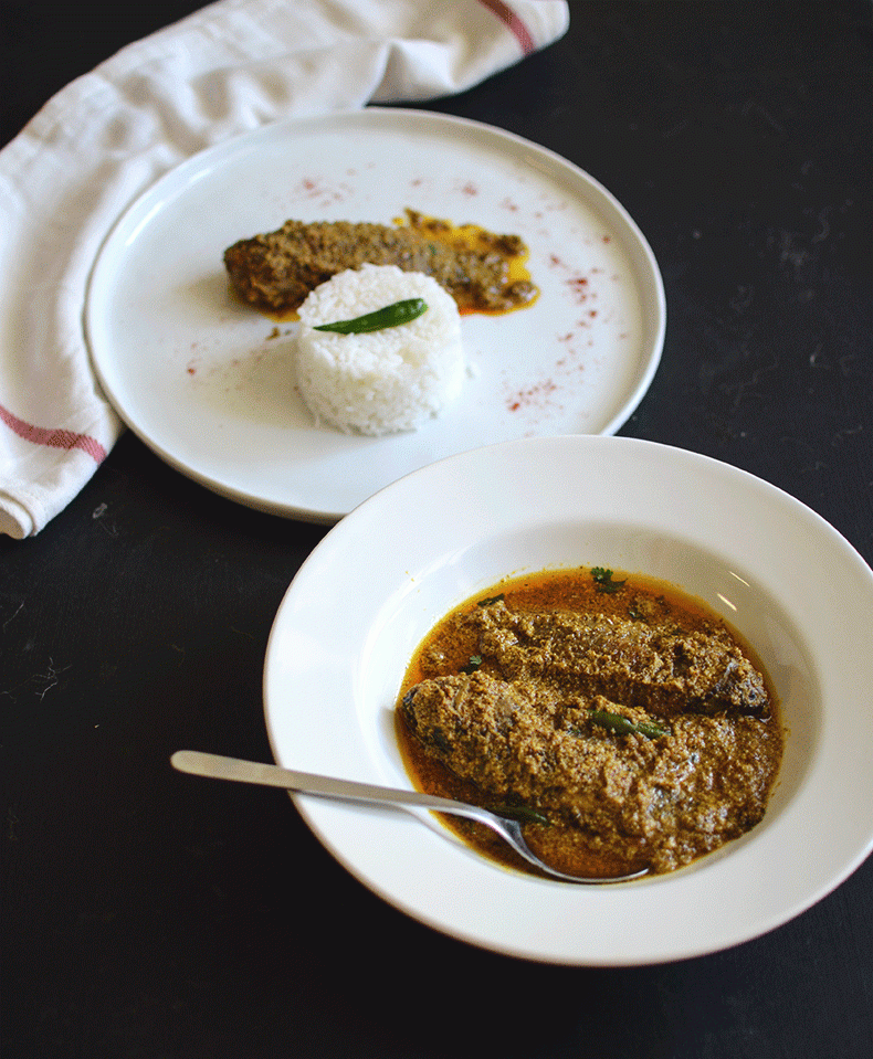Bengali homemade fish cuisine