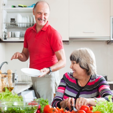 cook food together