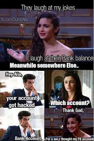 Alia Bhatt Memes Simpleton to Crack Jokes from bollywood