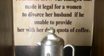 Coffee Is Part of Turkish Culture May Cause Divorce among Couples