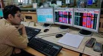 Sensex trades flat during pre-noon trade