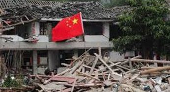 Man dead in China quake
