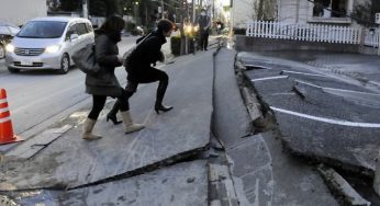 Quake hits Japan