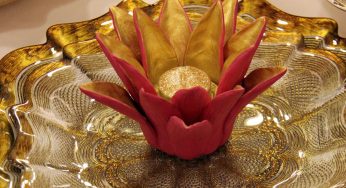 Get crockery in hand painted glass