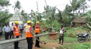 Cyclone damages infrastructure, crops in Andhra