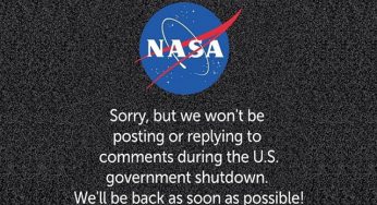 NASA paralysed by US shutdown