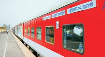 Rajdhani Express catches fire in Assam, passengers safe