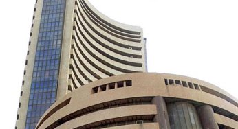 Sensex trades flat during pre-noon trade