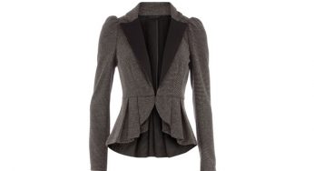 Peplum jackets trending in big way