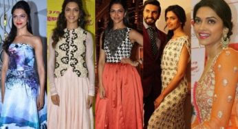 Deepika promotes Ram-Leela in colourful outfits