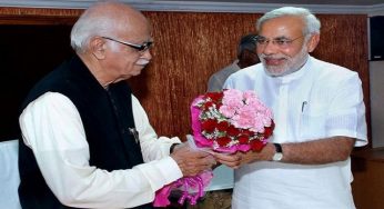 Modi wishes Advani on his birthday